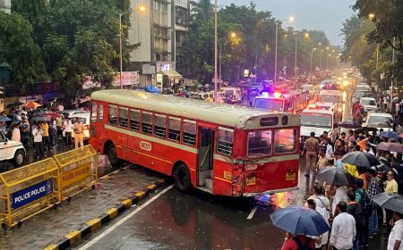 Mumbai Accident: BEST Bus Crashes Into Pedestrians While Reversing, 4 Lose Lives