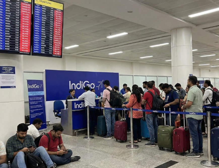 More than 1,000 IndiGo flights were canceled in three days, and some were delayed because of operational problems.