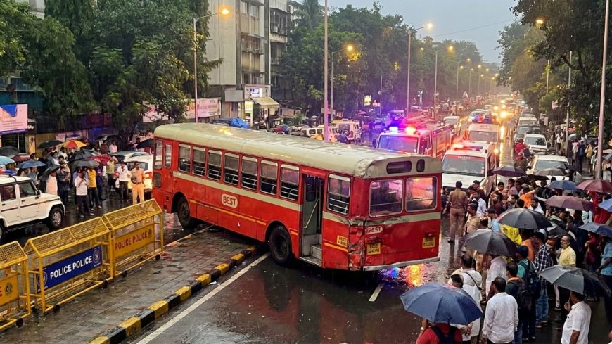 Mumbai Accident: BEST Bus Crashes Into Pedestrians While Reversing, 4 Lose Lives