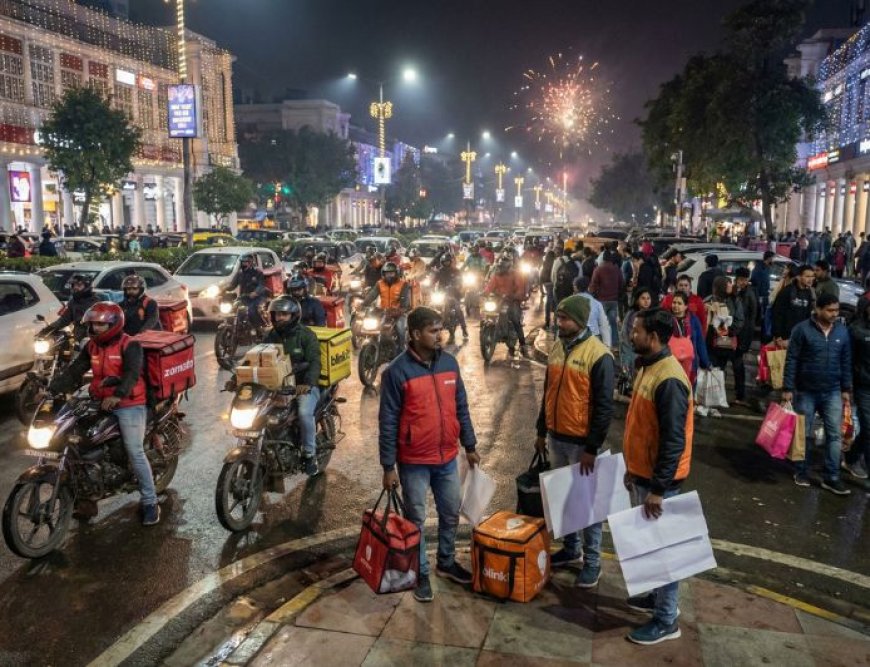 New Year’s Eve Delivery Boom Continues Despite Gig Workers’ Strike Call