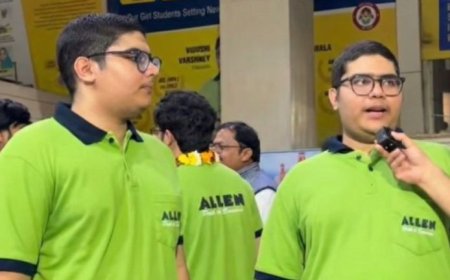 JEE Main 2026 Session 1: Twin Brothers From Odisha Secure Same Percentile