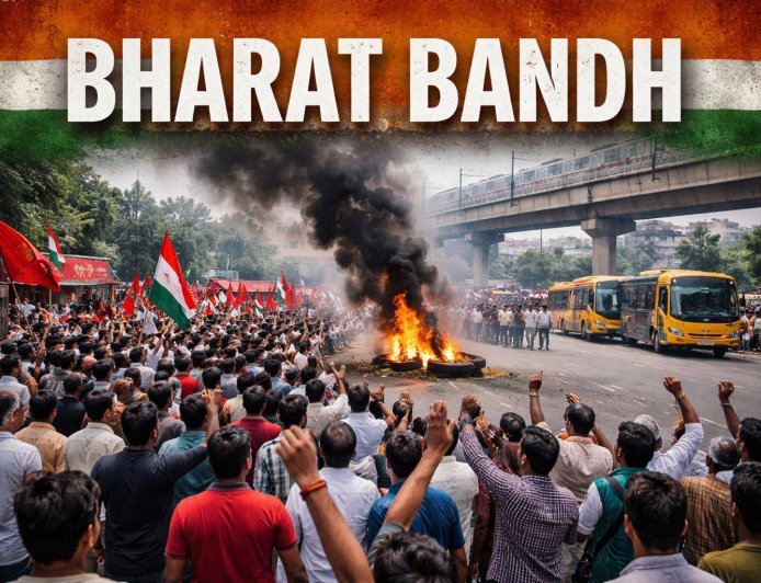 Bharat Bandh Alert: Will Banks, Schools & Public Transport Remain Open Today?