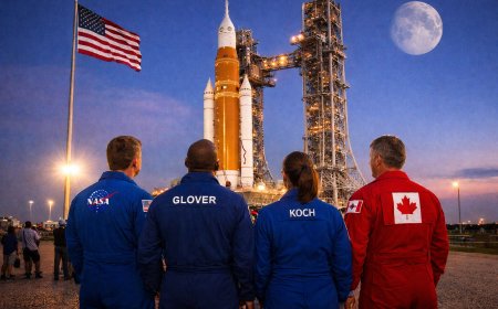 Countdown Begins: Artemis II Rocket Rolls to Launch Pad Ahead of April Launch