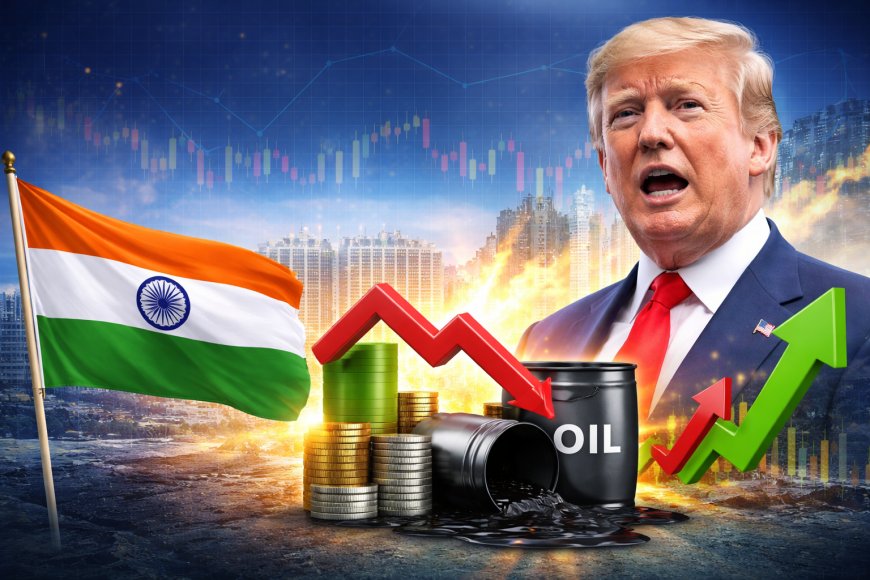 India Gains Relief from the Oil Slump as Markets Rebound on Trump's Peace Hints