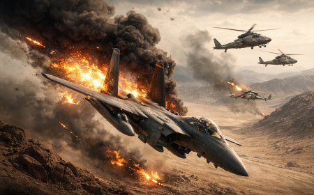 U.S. F-15E Shot Down Over Iran; A-10 Warthog and Two Black Hawks Also Hit—One Crew Member Still Missing