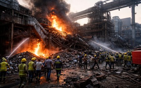 Chhattisgarh Vedanta Plant Explosion:  Ten workers killed, 23 injured in boiler blast