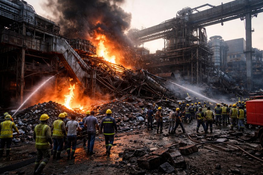 Chhattisgarh Vedanta Plant Explosion:  Ten workers killed, 23 injured in boiler blast