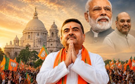 Suvendu Adhikari Set to Take Oath as West Bengal’s First BJP Chief Minister Amid Historic Political Shift