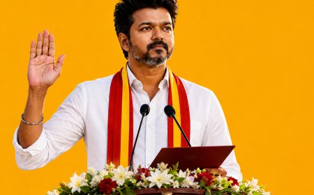 Vijay’s Rise Redefines Tamil Nadu Politics as Star-Turned Leader Takes Oath as Chief Minister