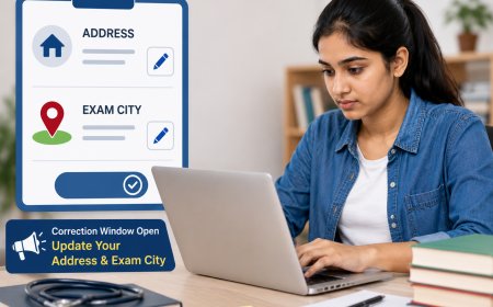 NEET UG 2026 Re-Exam: NTA Opens Correction Window for Address and Exam City Update