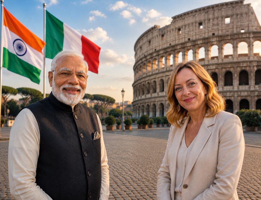 ‘Melodi’ Magic Returns in Rome as PM Modi and Giorgia Meloni Strengthen India-Italy Ties.